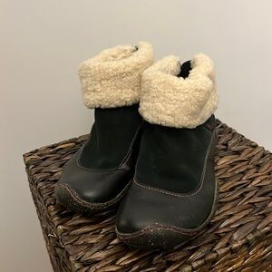 JBU black booties